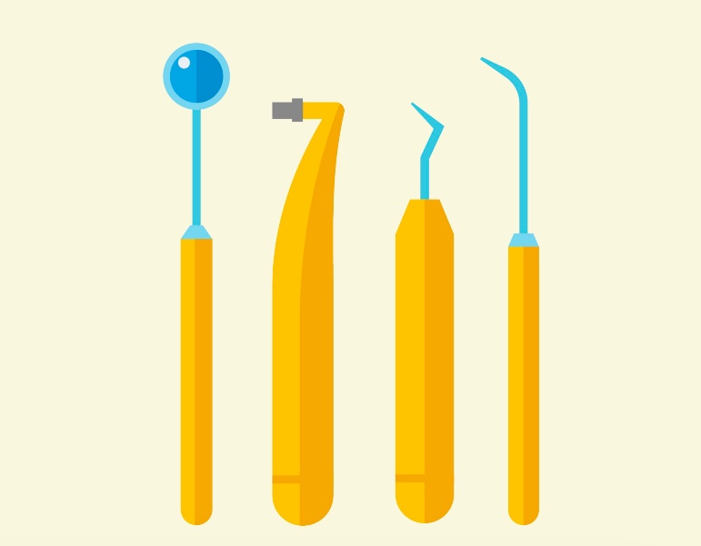 Dentist's tools.
